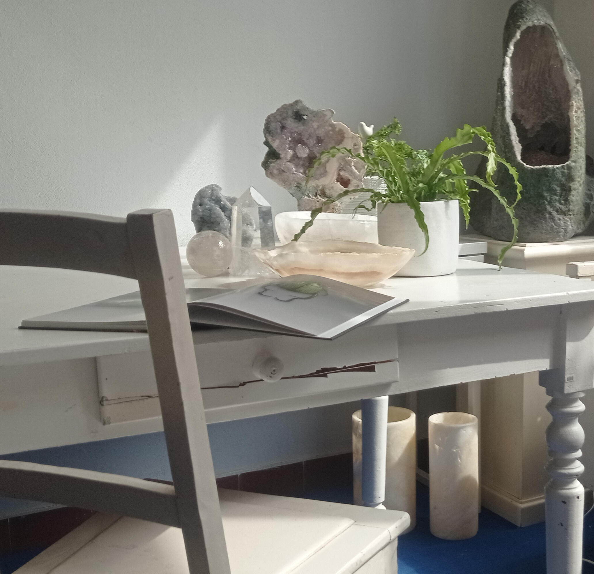 Mineralien als Wohndekoration im Interior Design